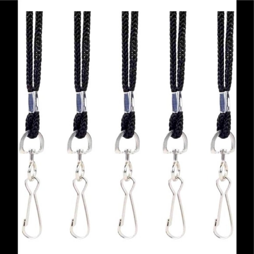 4/$10 Lanyards Neck Straps with Metal Swivel Hook